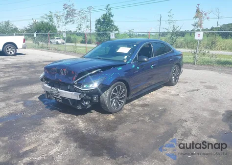 2020 Hyundai Sonata Sel Plus from USA, damaged, VIN 5NPEJ4J28LH006307